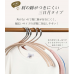 ハンガー すべらない 10本 おしゃれ 洗濯 収納 三日月 PVCハンガー 襟が伸びない 跡がつかない 衣類ハンガー ジャケット ニット Tシャツ コート アパレル 収納ハンガー 自分用 家庭用 業務用 店舗 ギフト プレゼント 送料無料